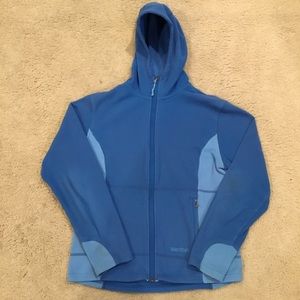 Womens Marmot Full Zip Fleece Hoodie Medium